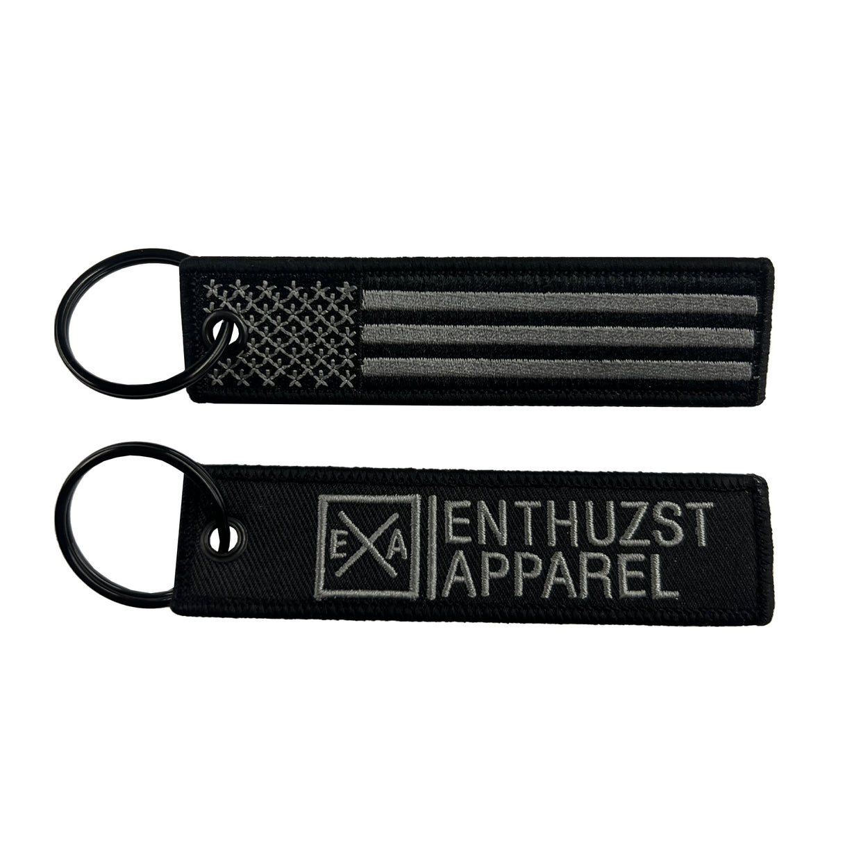 GREY FLAG KEY TAG