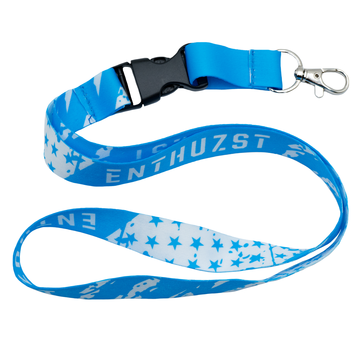 TEAL STARS LANYARD