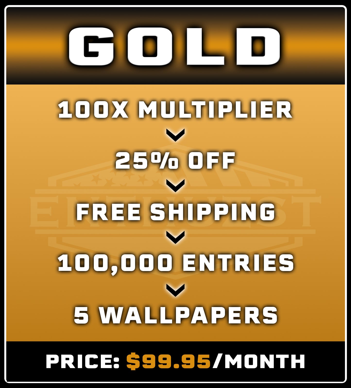 ENTHUZST GOLD V.I.P.
