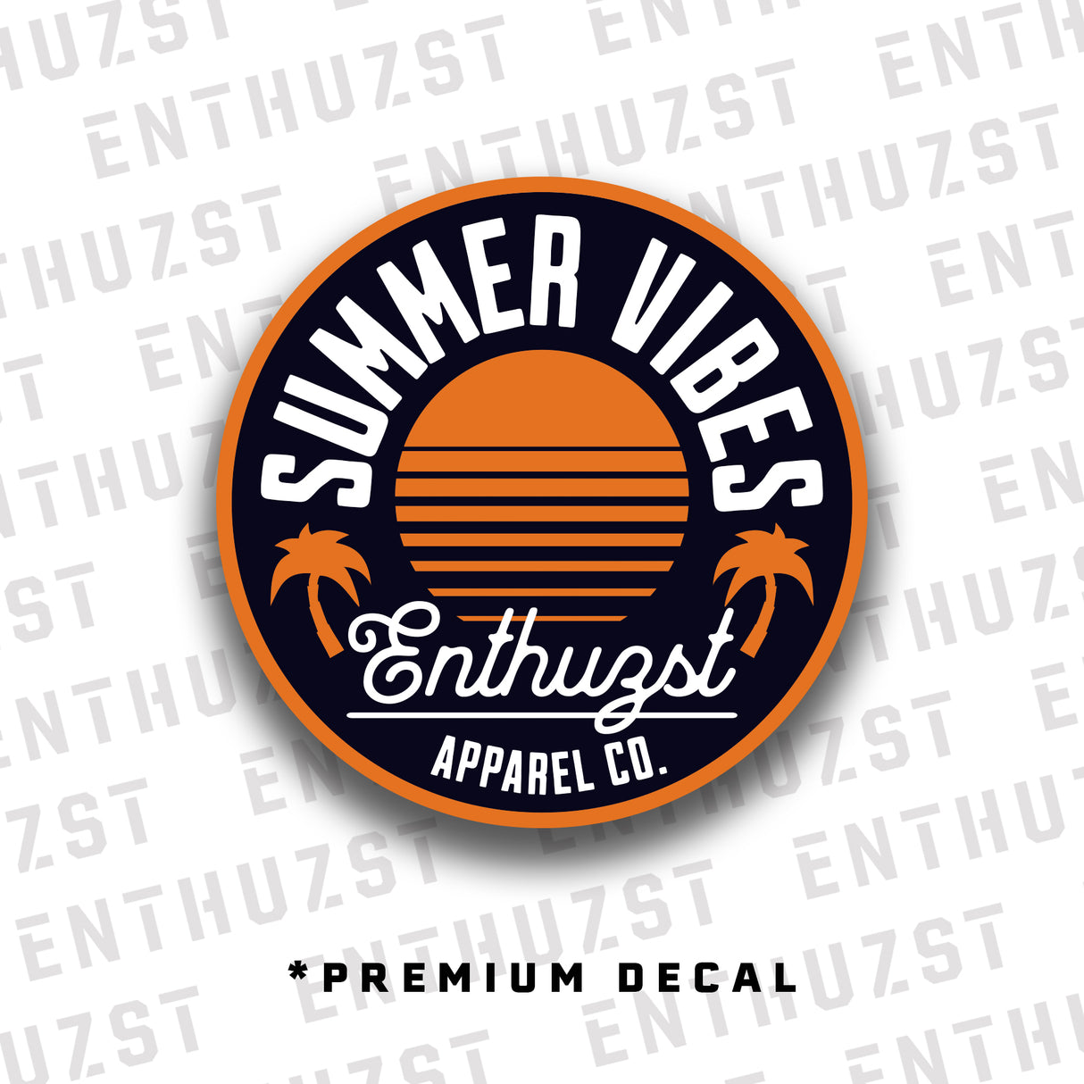 SUMMER VIBES DECAL