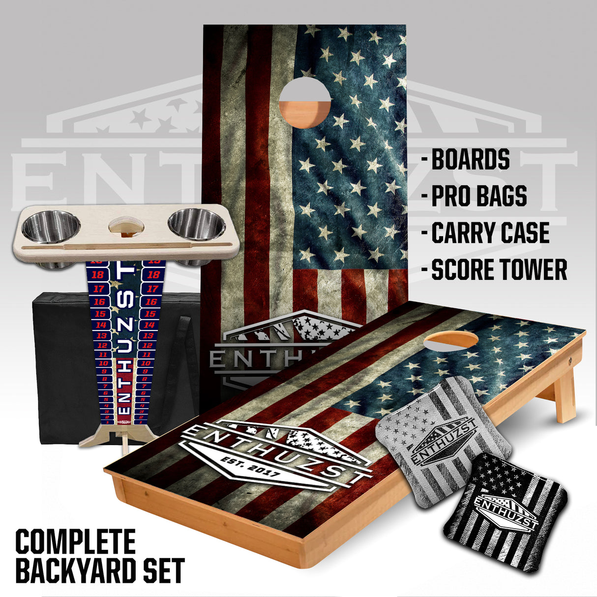 CORNHOLE SET