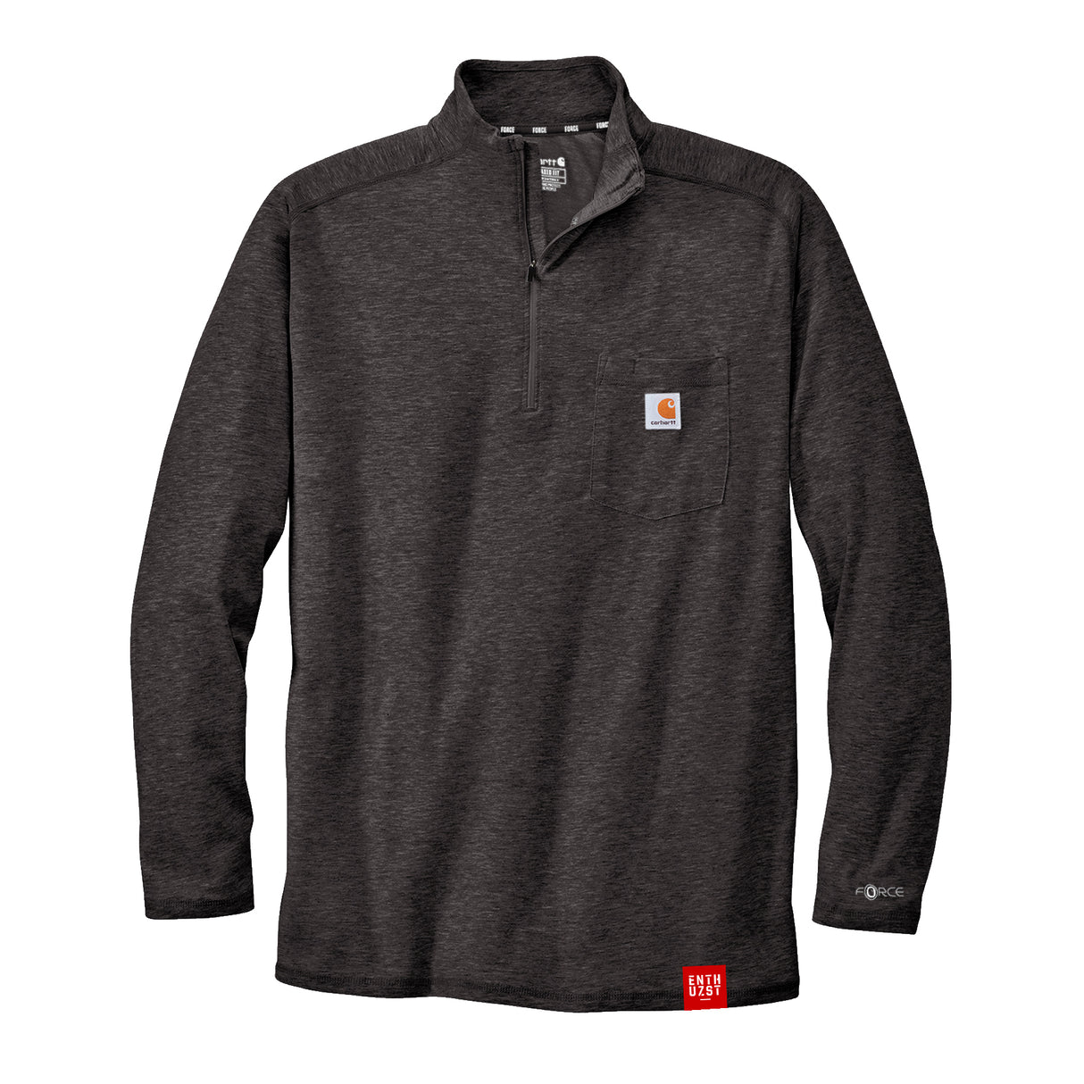 CARHARTT FORCE 1/4 ZIP UP SWEATER