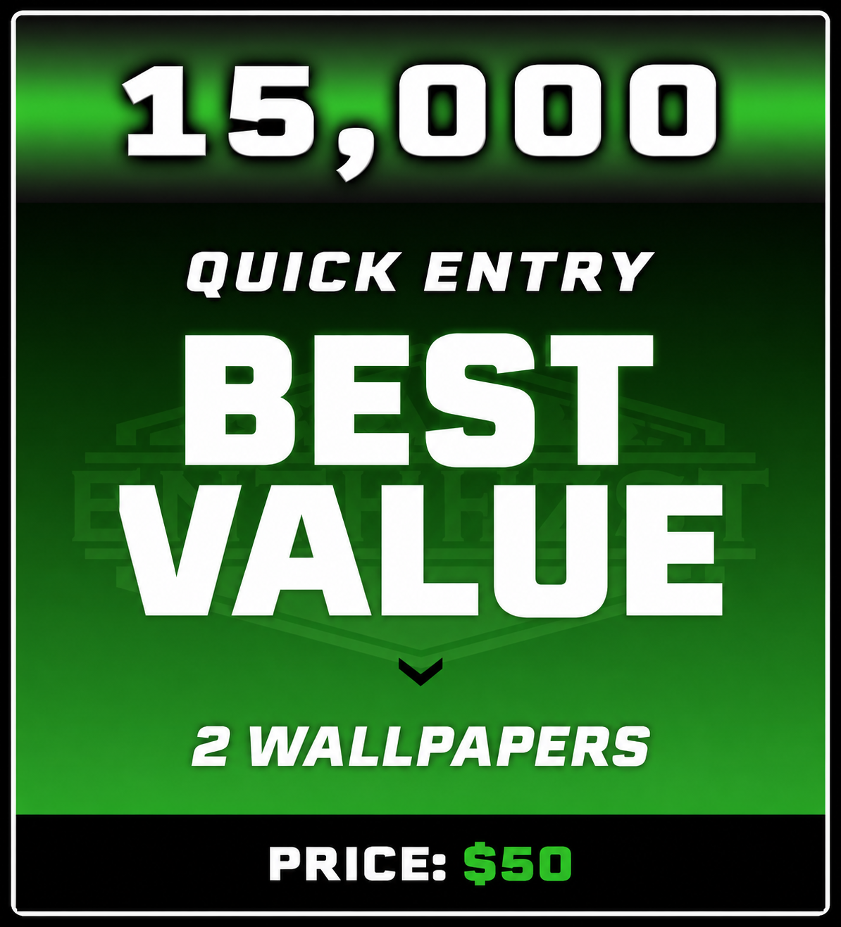 ($50) QUICK ENTRY