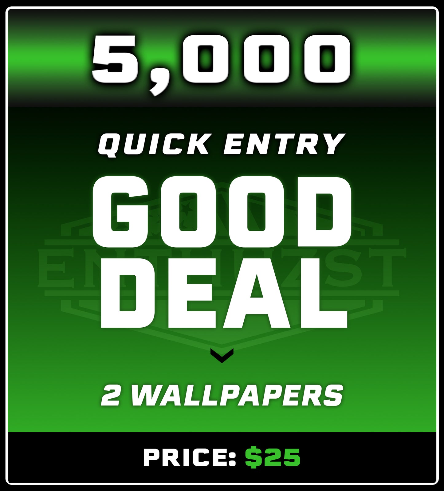 ($25) QUICK ENTRY