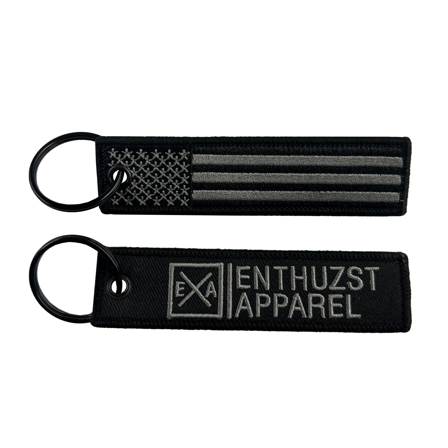 GREY FLAG KEY TAG – Enthuzst
