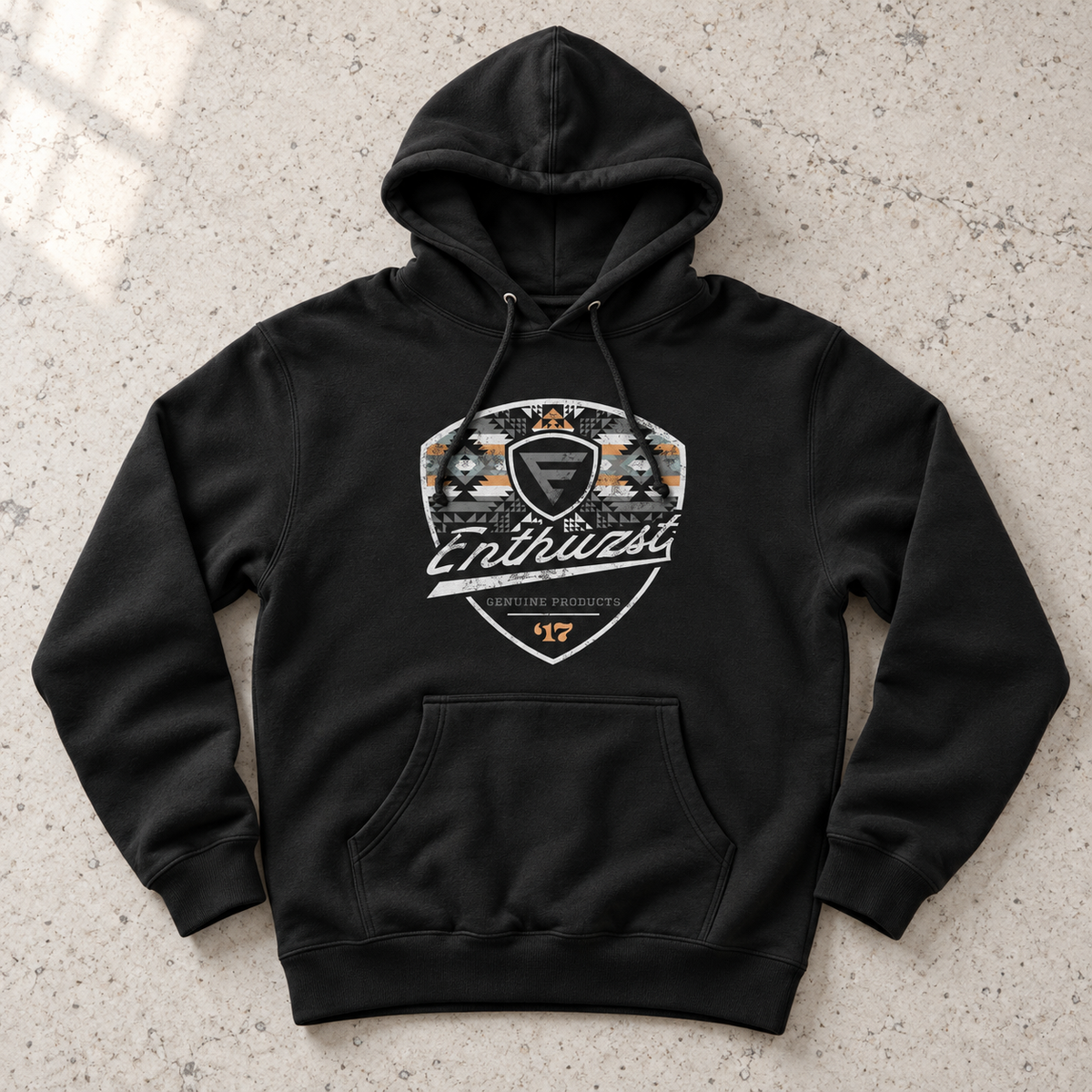 CHEVRON HOODIE