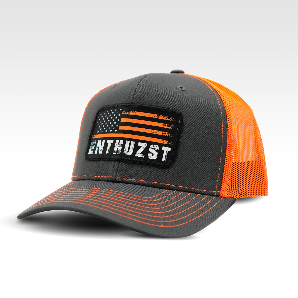 FRONT LINE TRUCKER HAT – Enthuzst