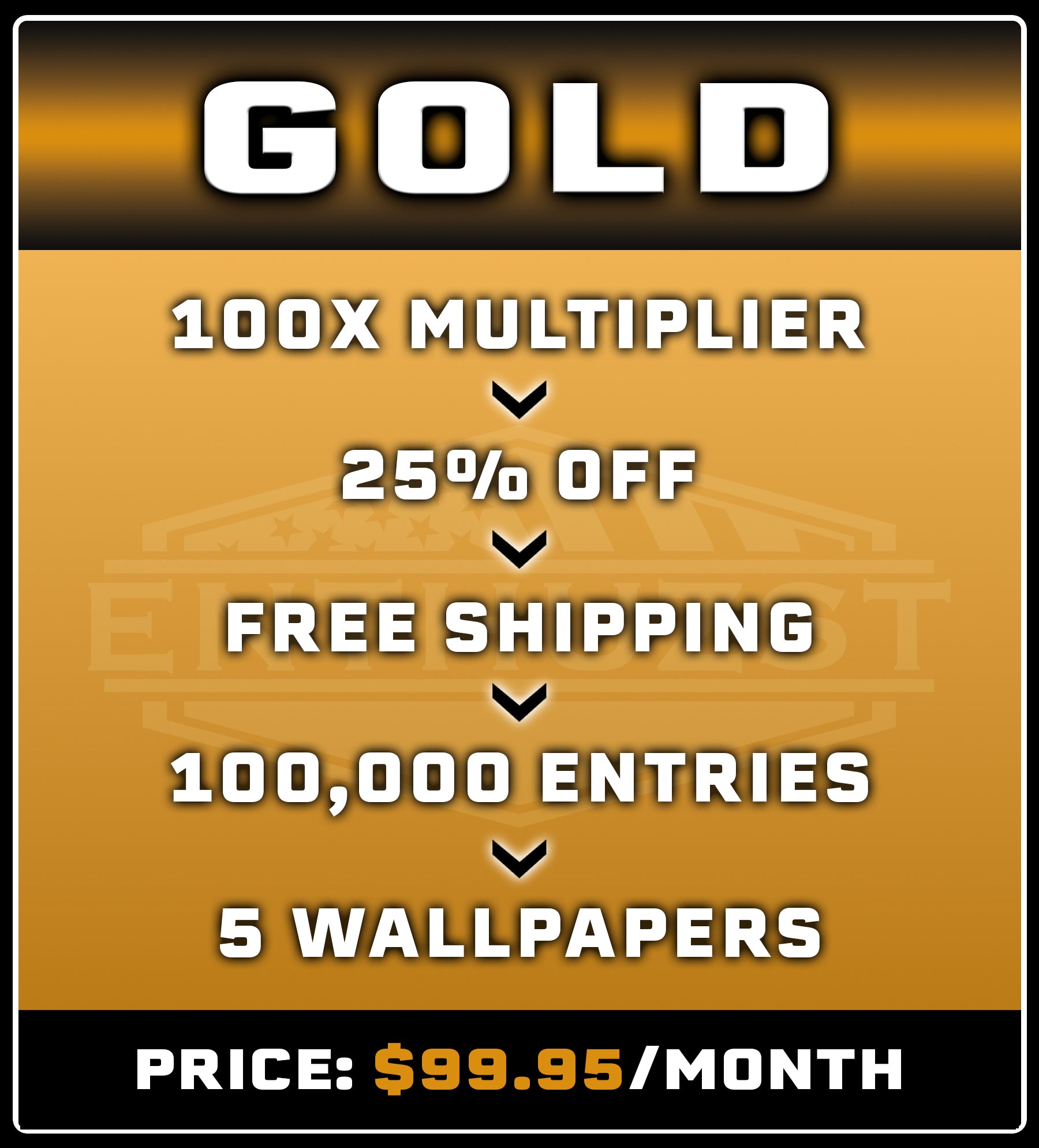 ENTHUZST GOLD V.I.P.