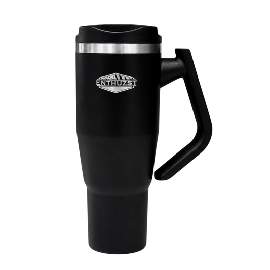 BLACK ENTHUZST 40 oz TUMBLER