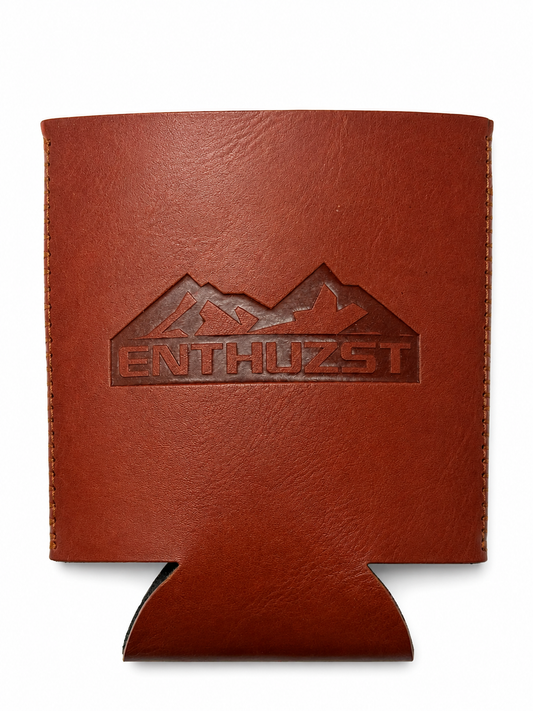 ENTHUZST™ LEATHER KOOZIE