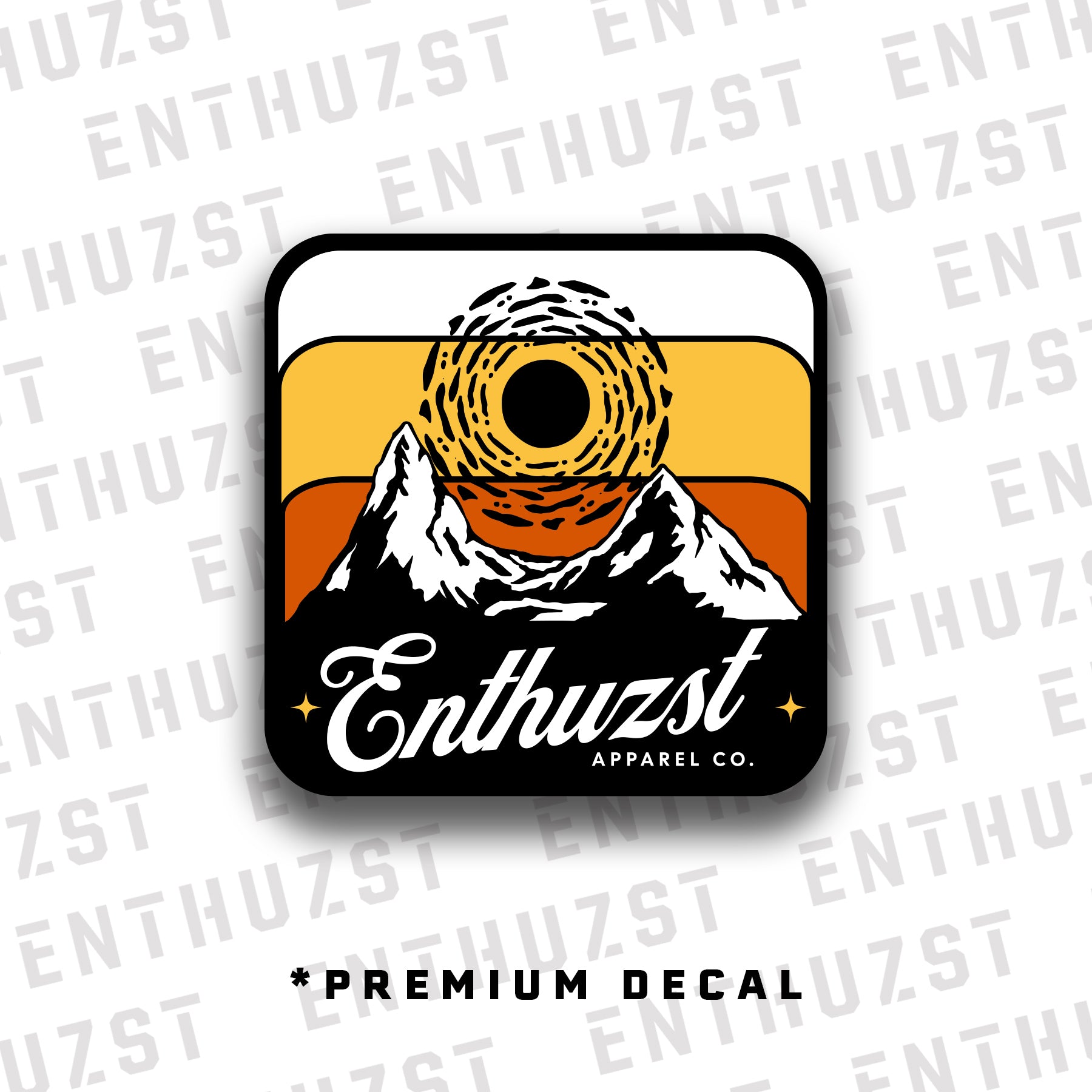 SUNSET DECAL
