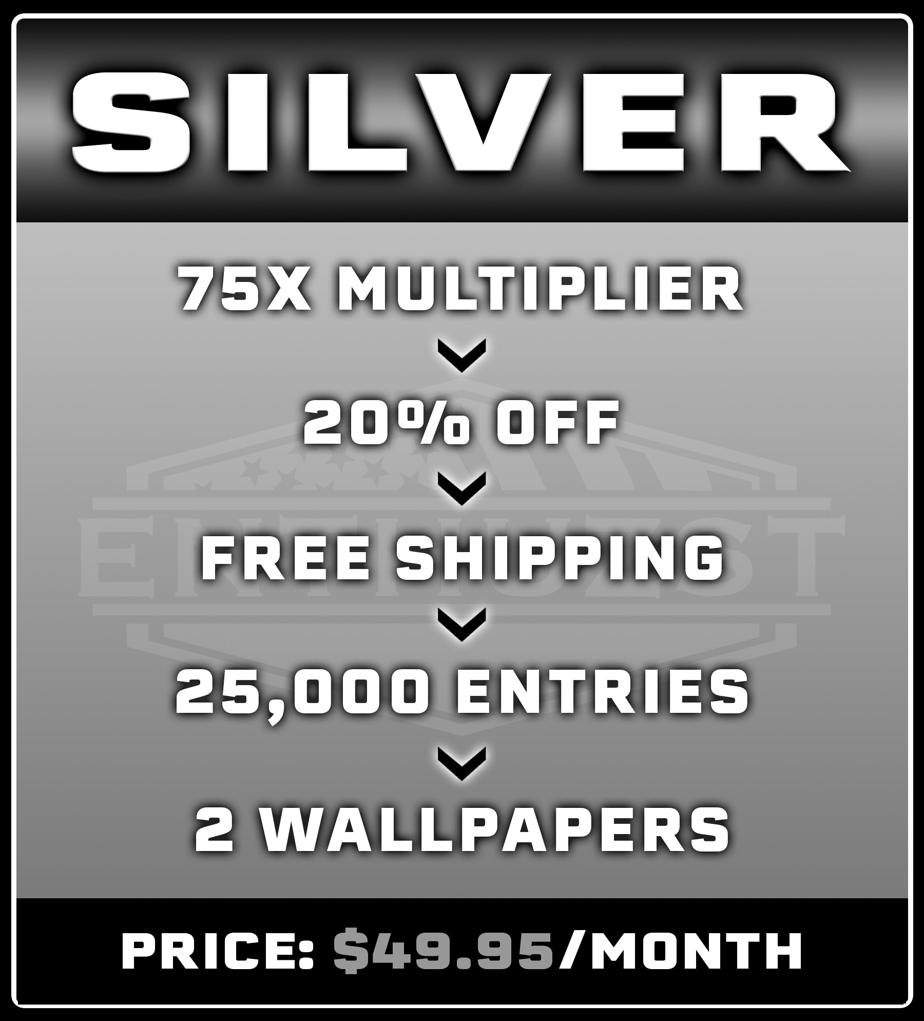 ENTHUZST SILVER V.I.P.