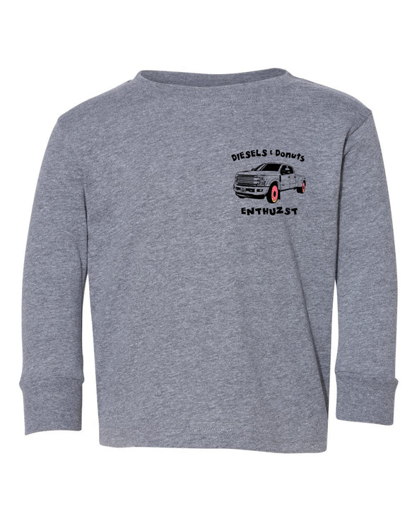 Diesels and Donuts Toddler Crewneck