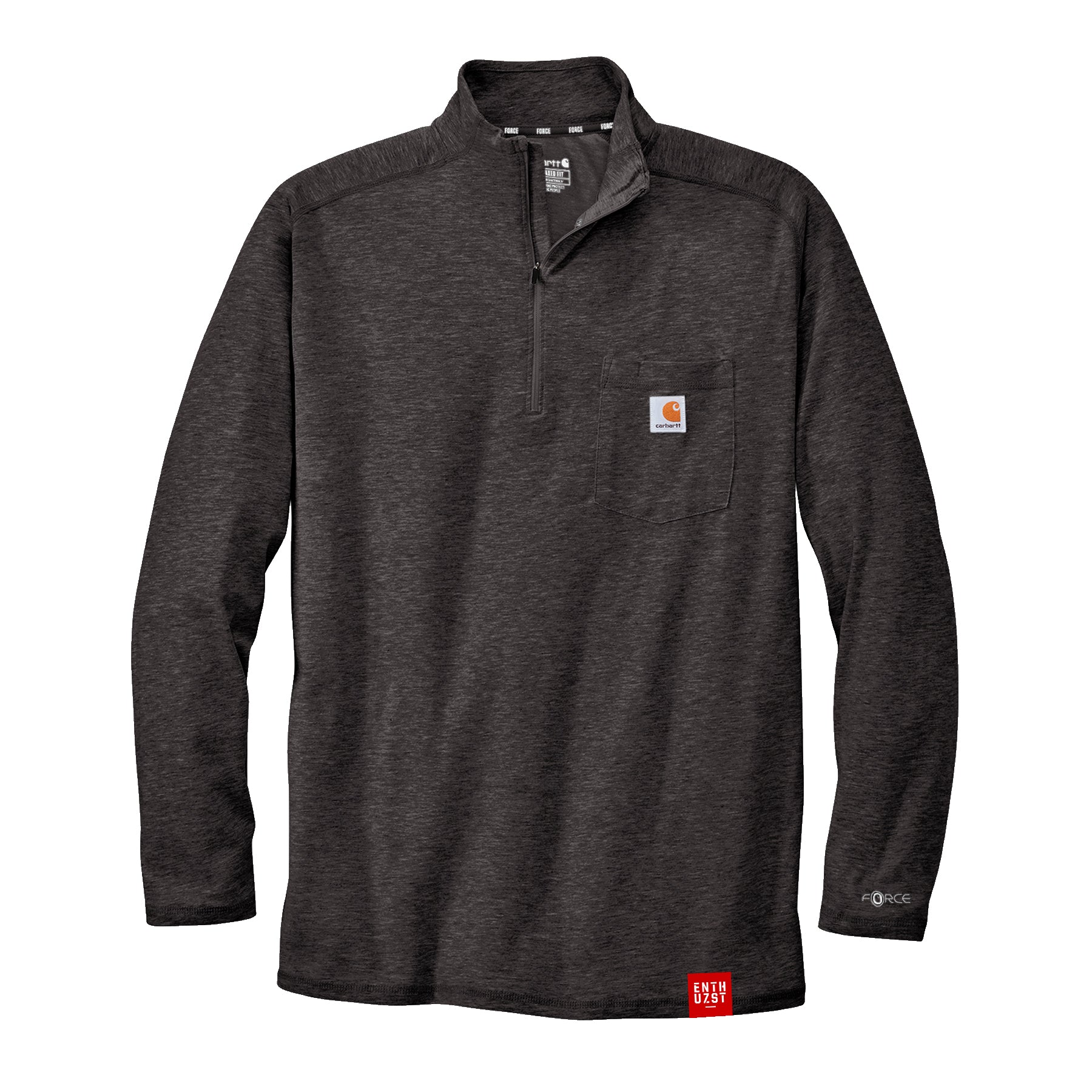 CARHARTT FORCE 1/4 ZIP UP SWEATER