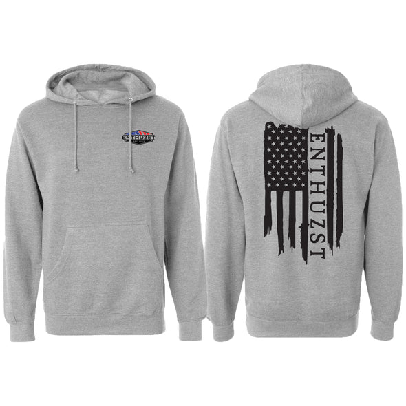 Independent Trading Co. SS4500 Midweight Hooded Sweatshirt - Gunmetal Heather - L